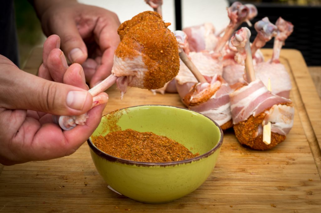 Einreiben mit Chicken Run