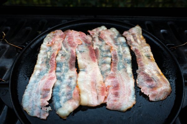 Bacon auslassen