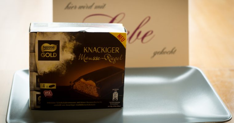 Nestlé Gold Knackiger Mousse Riegel