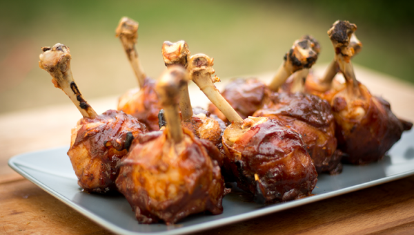 Bacon Chicken Lollipops Bacon Chicken Lollipops