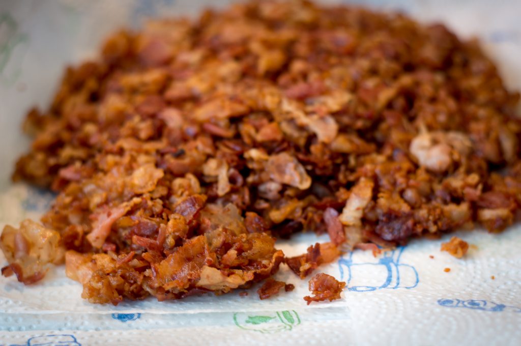 Knuspriger Bacon