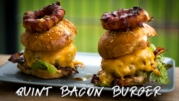 Quint Bacon Burger Quint Bacon Burger
