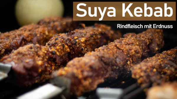 youtubethumbnail Suya Kebab - Rindfleisch mit Erdnusskruste