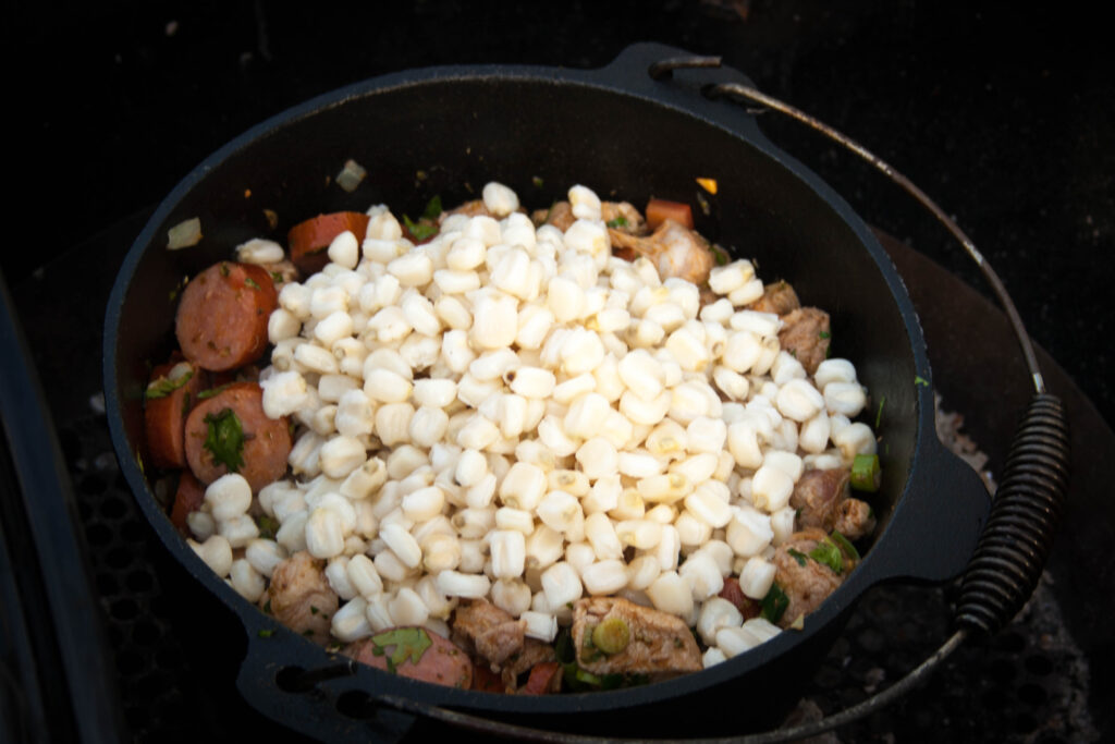 Hominy in Pozole