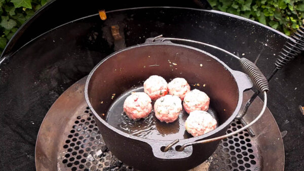 Meatballs aus dem Dutch Oven