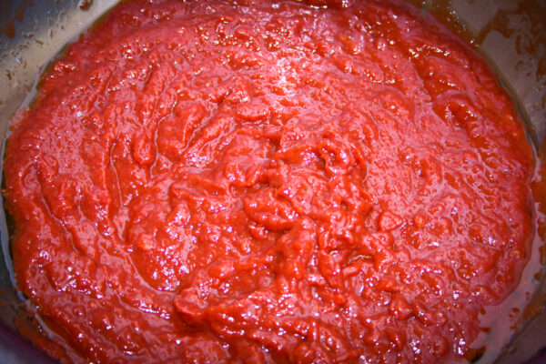 Sauce für gefüllte Paprika