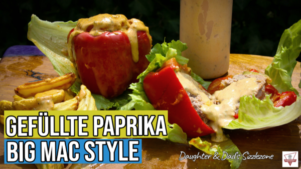 Gefüllte Paprika - Big Mac Style