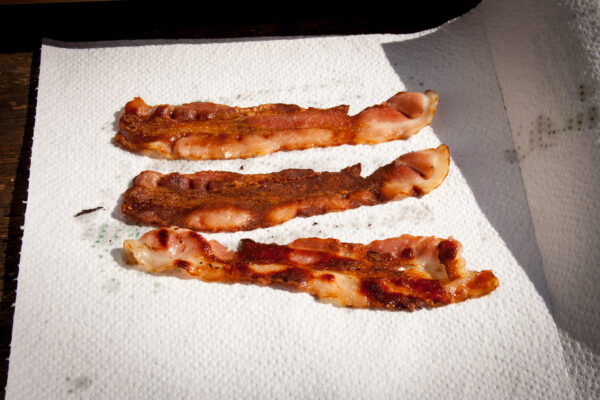 Knuspriger Bacon
