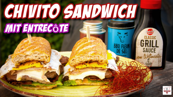 Chivito das Sandwich aus Uruguay
